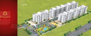 Elevation of real estate project Belcastel located at Keshavnagarmundwa, Pune, Maharashtra