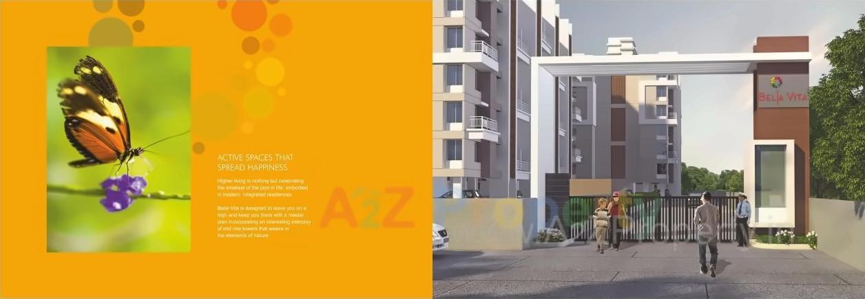 3D Elevation of real estate project Bella Vita located at Wagholi, Pune, Maharashtra