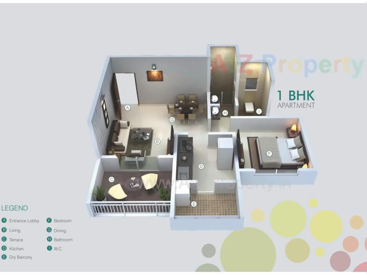 Layout of real estate project Bella Vita located at Wagholi, Pune, Maharashtra