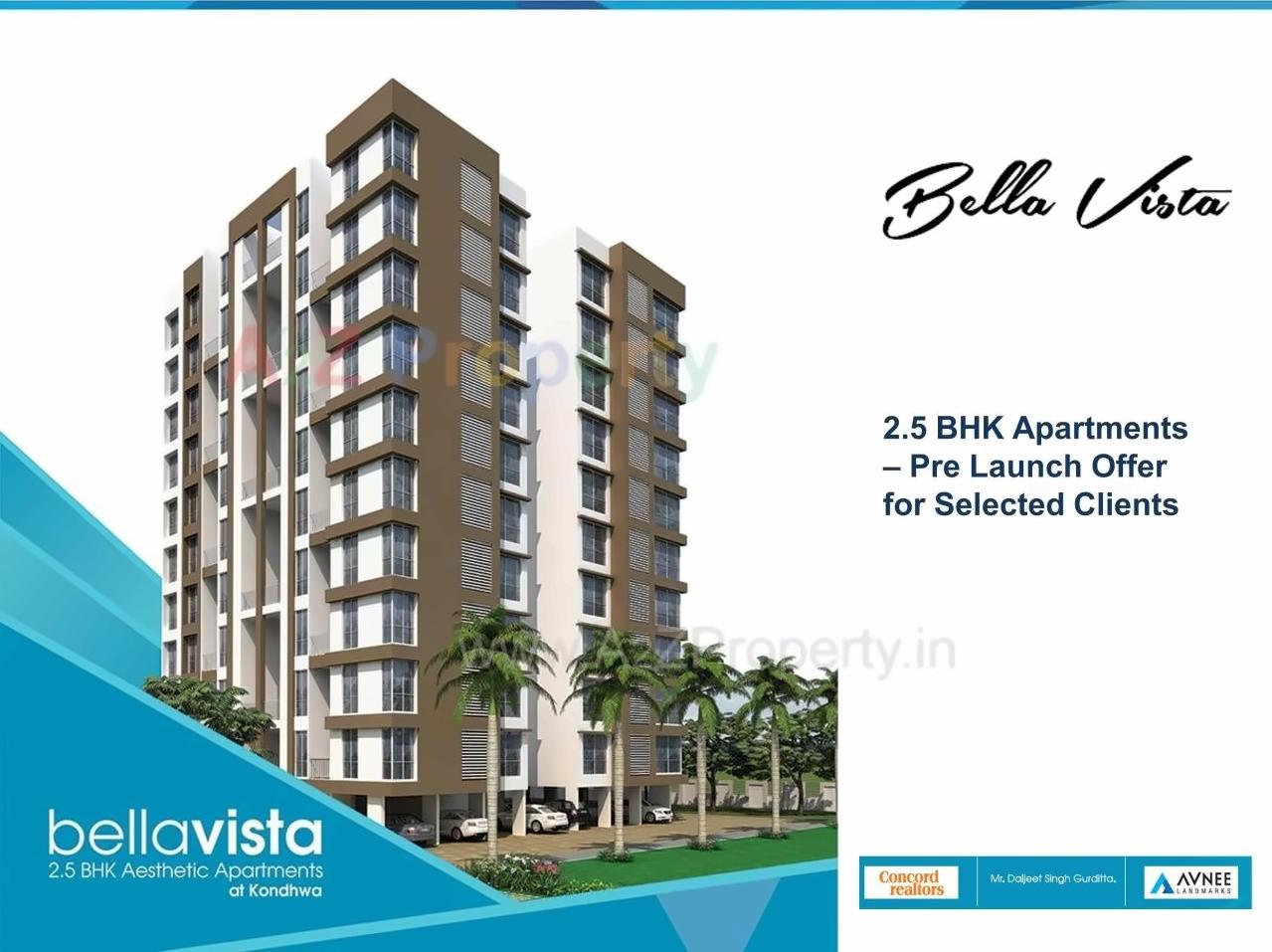 3D Elevation of real estate project Bellavista located at Pune-m-corp, Pune, Maharashtra
