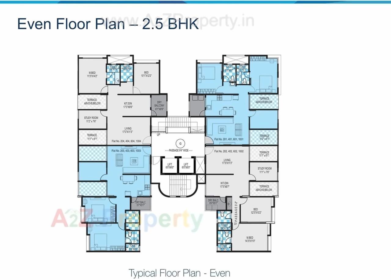 Layout of real estate project Bellavista located at Pune-m-corp, Pune, Maharashtra