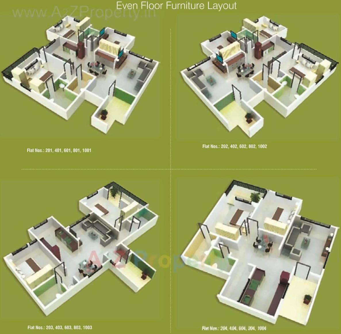 Layout of real estate project Bhidewadi located at Wadgaon-bk, Pune, Maharashtra