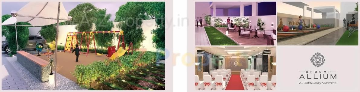 3D Elevation of real estate project Bhoomi Allium located at Pimpri-chinchawad-m-corp, Pune, Maharashtra