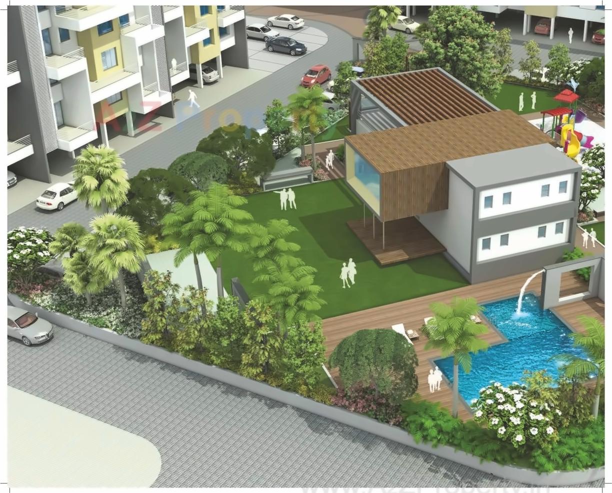 3D Elevation of real estate project Bhumi Silveriio located at Pimpri-chinchawad-m-corp, Pune, Maharashtra