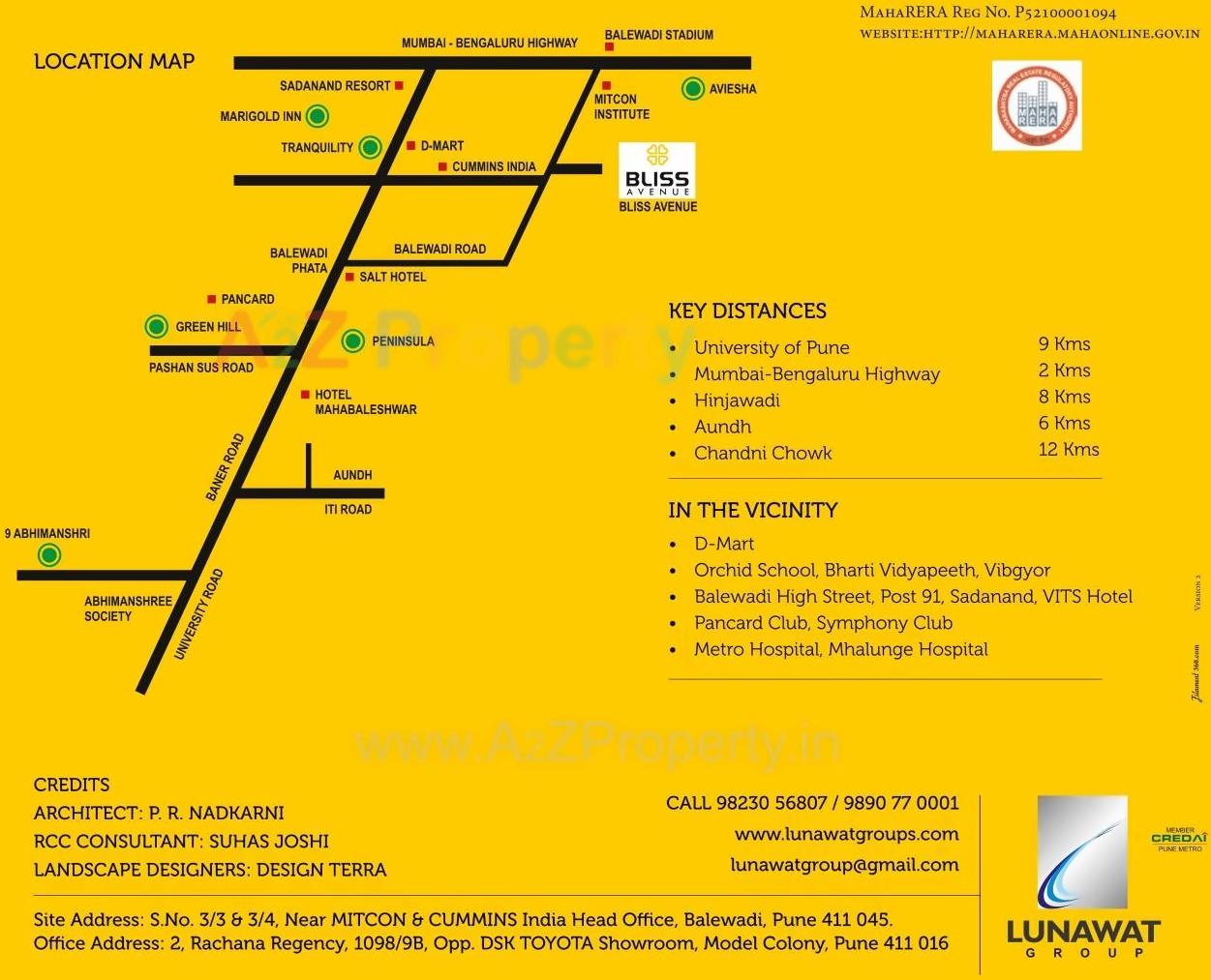  of real estate project Bliss Avenue located at Pune-m-corp, Pune, Maharashtra