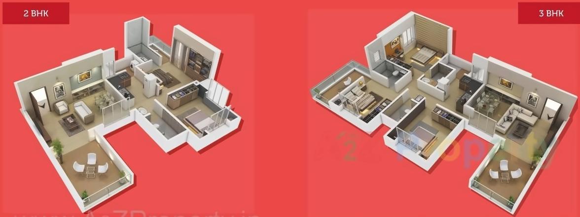 Layout of real estate project Bliss Avenue located at Pune-m-corp, Pune, Maharashtra