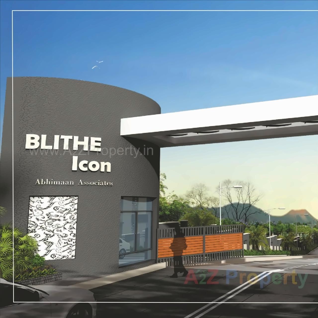 3D Elevation of real estate project Blithe Icon located at Wagholi, Pune, Maharashtra