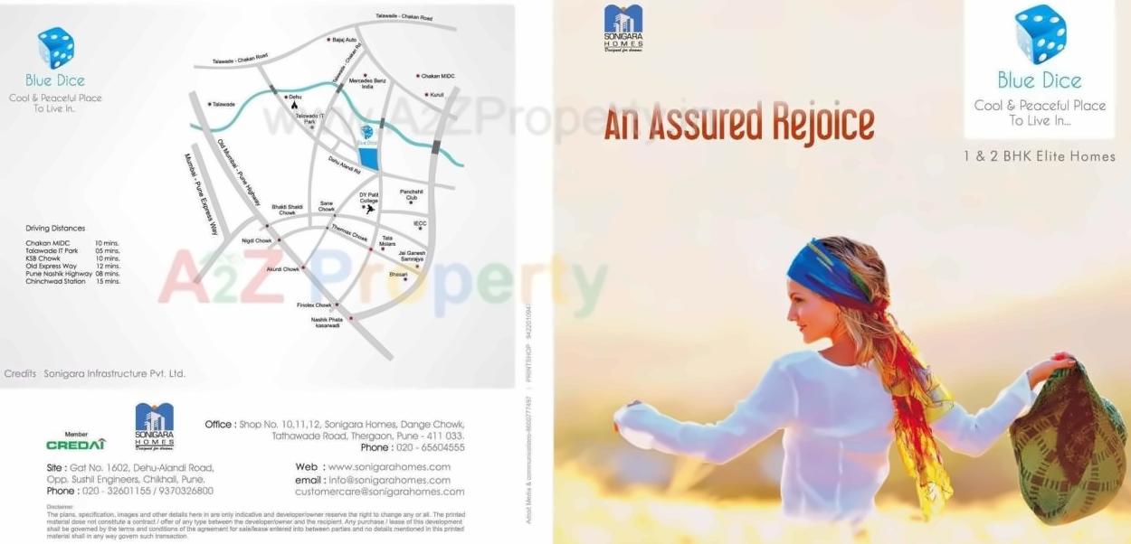  of real estate project Blue Dice located at Chikhali-bk, Pune, Maharashtra