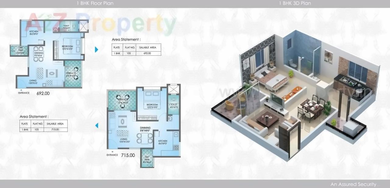 Layout of real estate project Blue Dice located at Chikhali-bk, Pune, Maharashtra