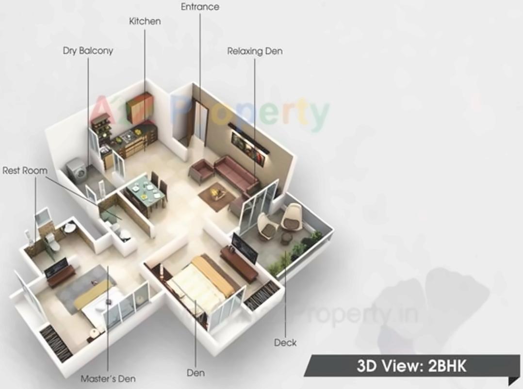 Layout of real estate project Bon Vivant located at Mundhawa, Pune, Maharashtra