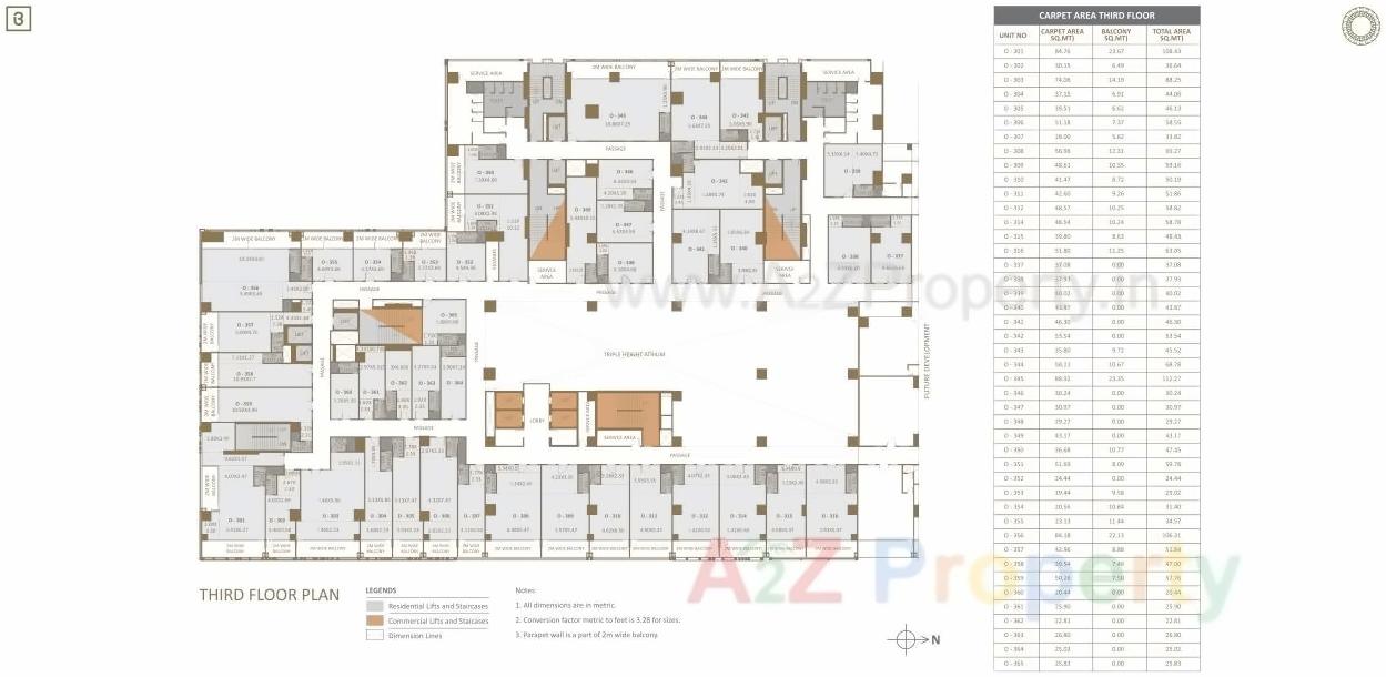 Layout of real estate project Boulevard Of Towers located at Pune-m-corp, Pune, Maharashtra