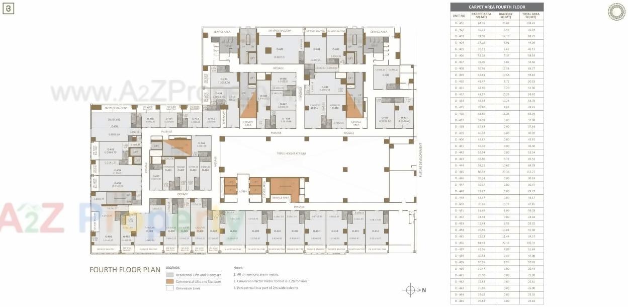 Layout of real estate project Boulevard Of Towers located at Pune-m-corp, Pune, Maharashtra