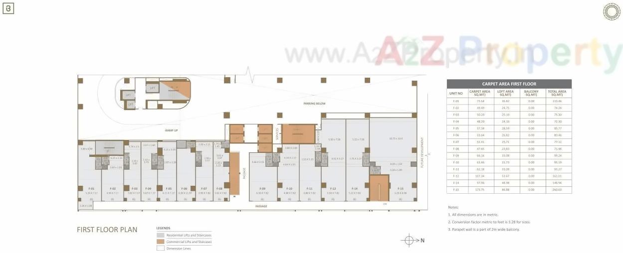 Layout of real estate project Boulevard Of Towers located at Pune-m-corp, Pune, Maharashtra