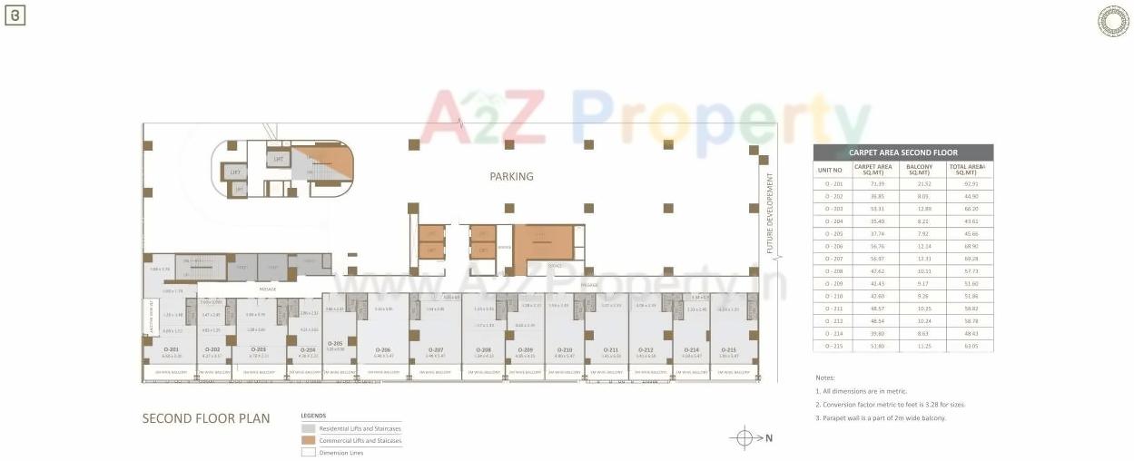 Layout of real estate project Boulevard Of Towers located at Pune-m-corp, Pune, Maharashtra