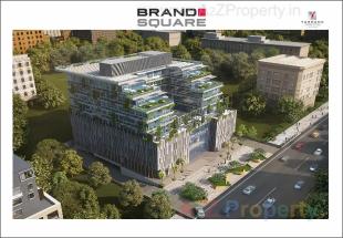 Elevation of real estate project Brand Square located at Pimpale-saudagar, Pune, Maharashtra