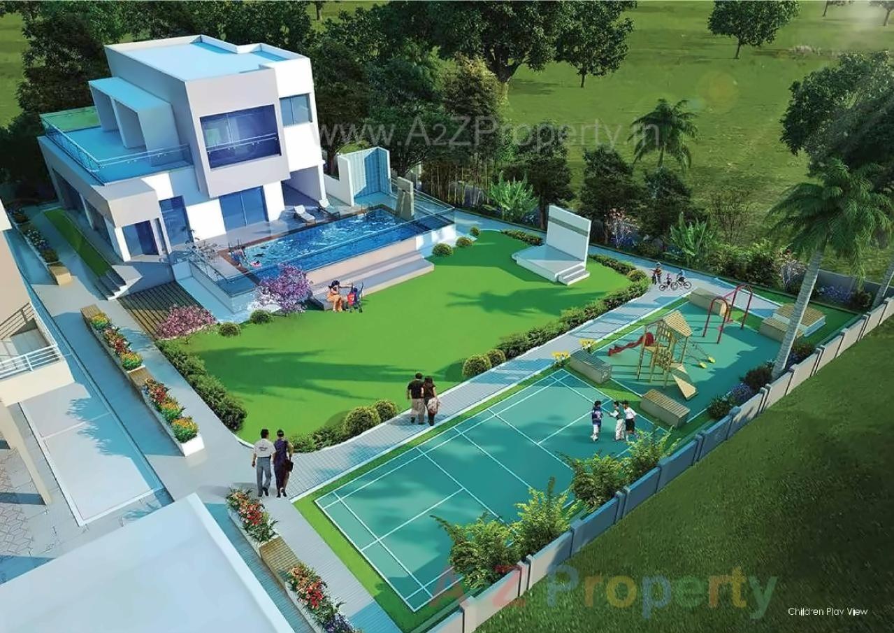 3D Elevation of real estate project Bright Aristo located at Kesnand, Pune, Maharashtra