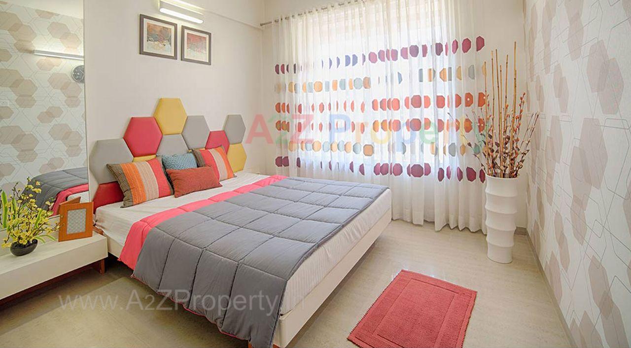 Childern Bedroom of real estate project Brookefield Willows located at Pisoli, Pune, Maharashtra