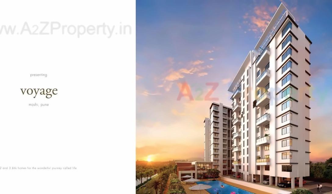 3D Elevation of real estate project D Voyage located at Pimpri-chinchawad-m-corp, Pune, Maharashtra