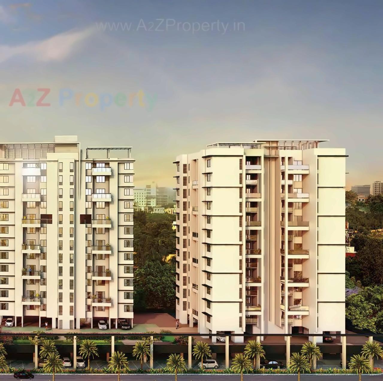 3D Elevation of real estate project D Voyage located at Pimpri-chinchawad-m-corp, Pune, Maharashtra