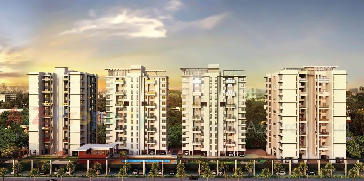 3D Elevation of real estate project D Voyage located at Pimpri-chinchawad-m-corp, Pune, Maharashtra