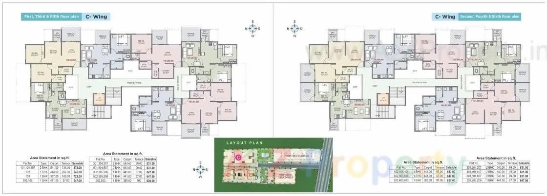Layout of real estate project C  Kk Shreeram located at Pimpri-chinchawad-m-corp, Pune, Maharashtra