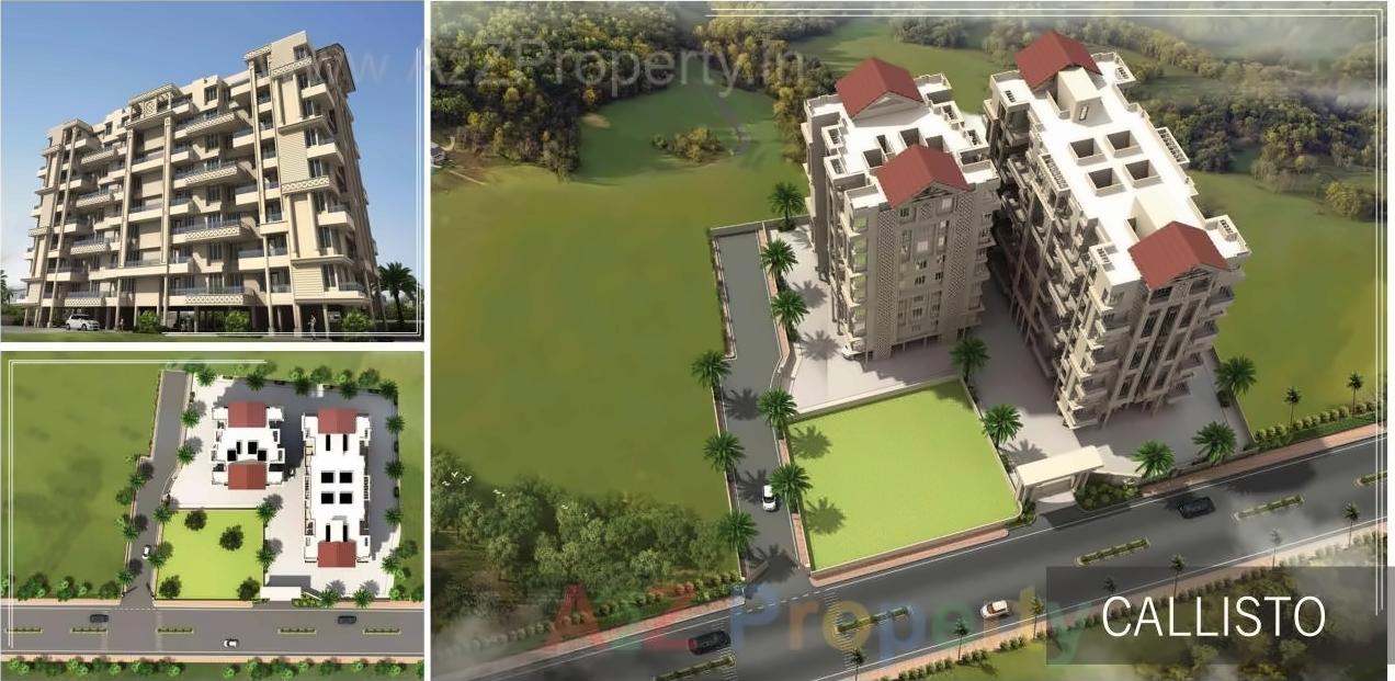 3D Elevation of real estate project Callisto located at Undri, Pune, Maharashtra