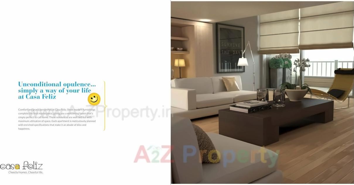 3D Elevation of real estate project Casa Feliz located at Pune-m-corp, Pune, Maharashtra