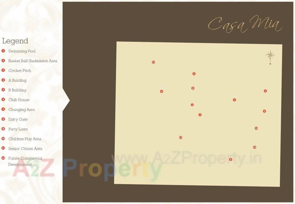  of real estate project Casa Mia located at Pisoli, Pune, Maharashtra