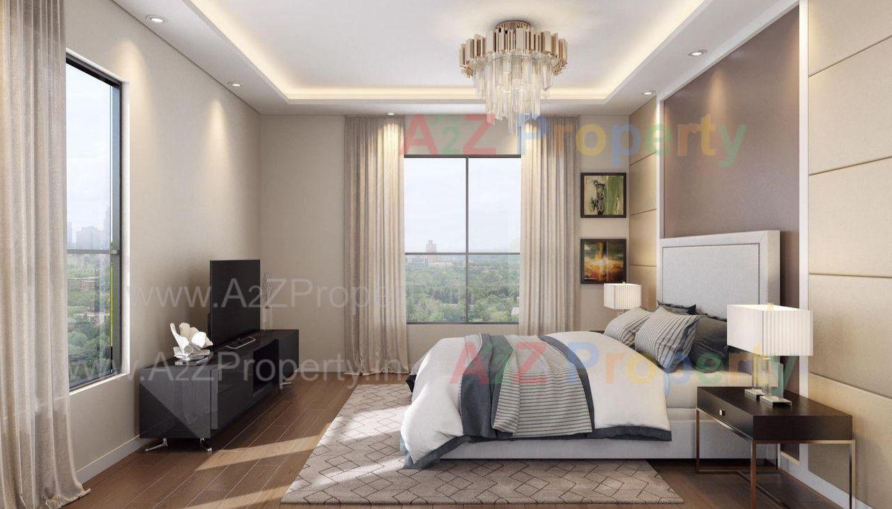 Bedroom of real estate project Celesta located at Mohammadwadi, Pune, Maharashtra
