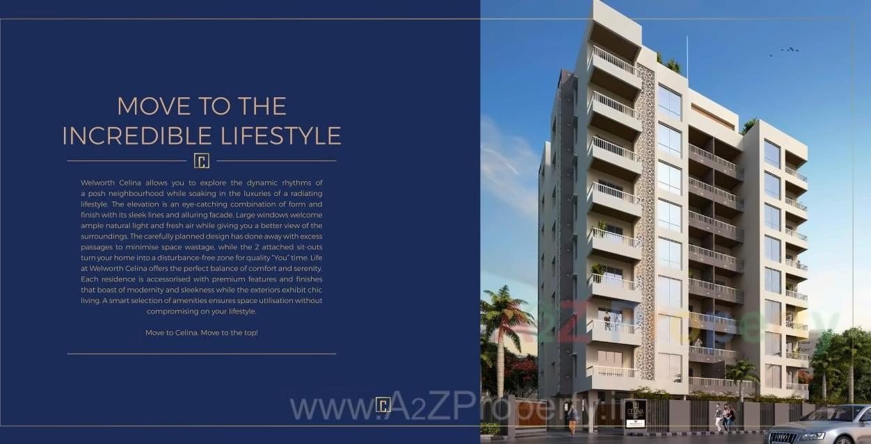 3D Elevation of real estate project Celina located at Baner, Pune, Maharashtra