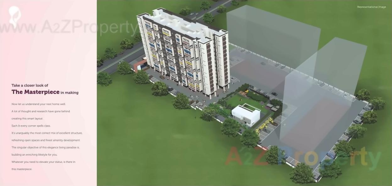 3D Elevation of real estate project Ceratec Avika located at Yawalewadi, Pune, Maharashtra
