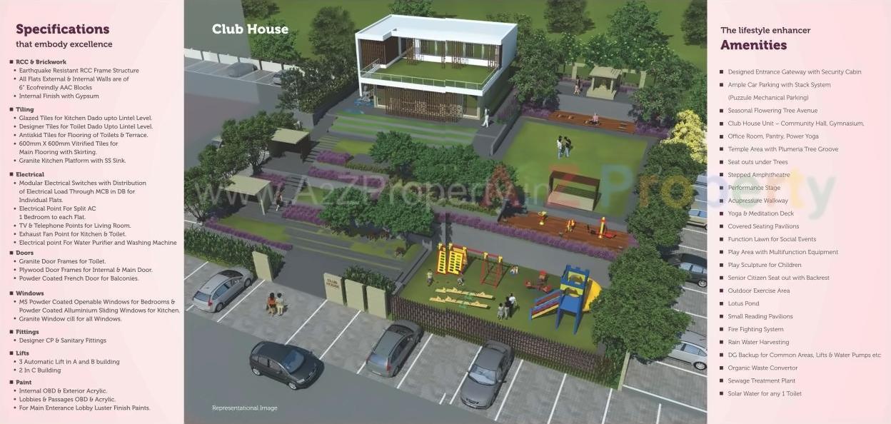 3D Elevation of real estate project Ceratec Avika located at Yawalewadi, Pune, Maharashtra