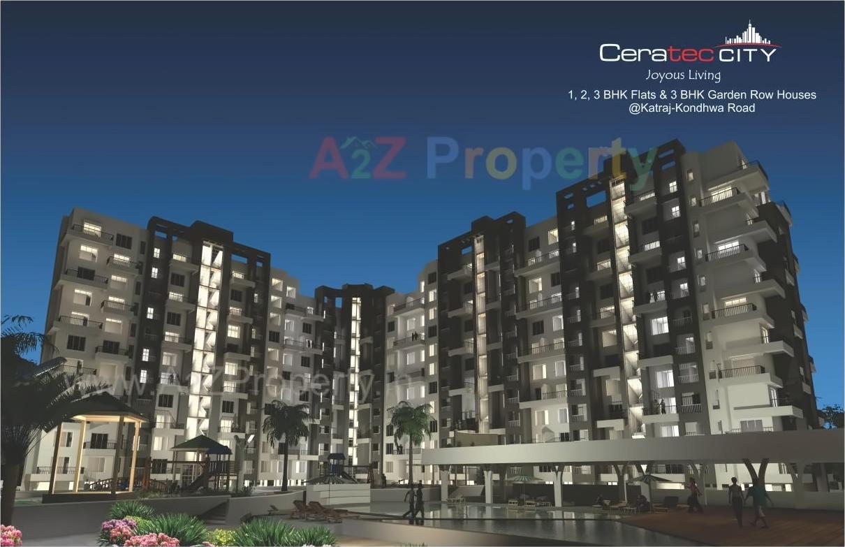 3D Elevation of real estate project Ceratec City located at Yawalewadi, Pune, Maharashtra