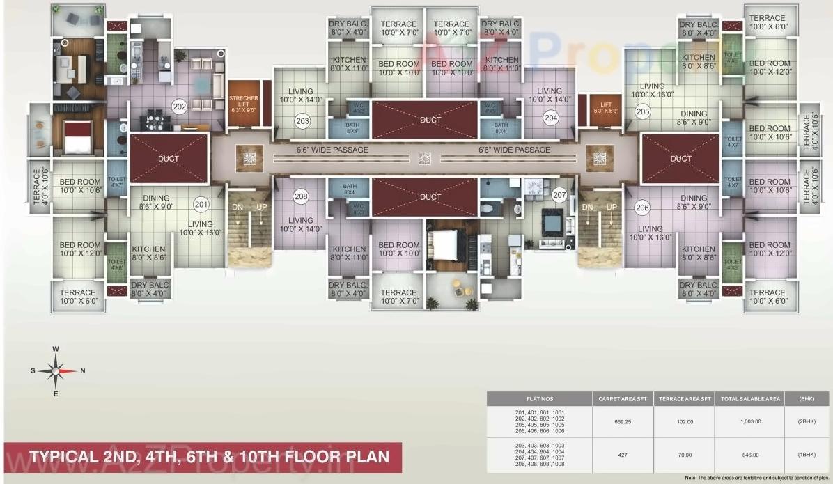 Layout of real estate project Ceratec City located at Yawalewadi, Pune, Maharashtra