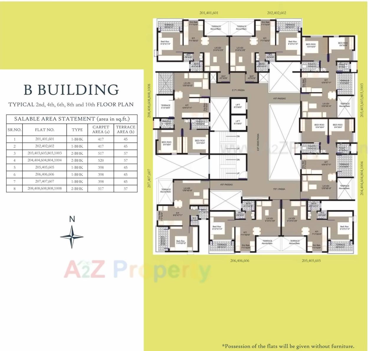 Layout of real estate project Ceratec Greens located at Pune-m-corp, Pune, Maharashtra