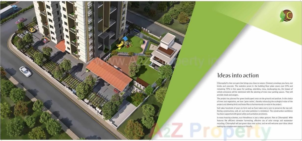 3D Elevation of real estate project Chlorophyll located at Baner, Pune, Maharashtra