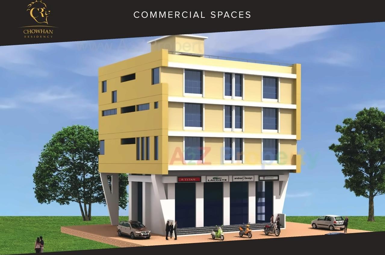 3D Elevation of real estate project Chowhan Residency/ Amaltas located at Undri, Pune, Maharashtra