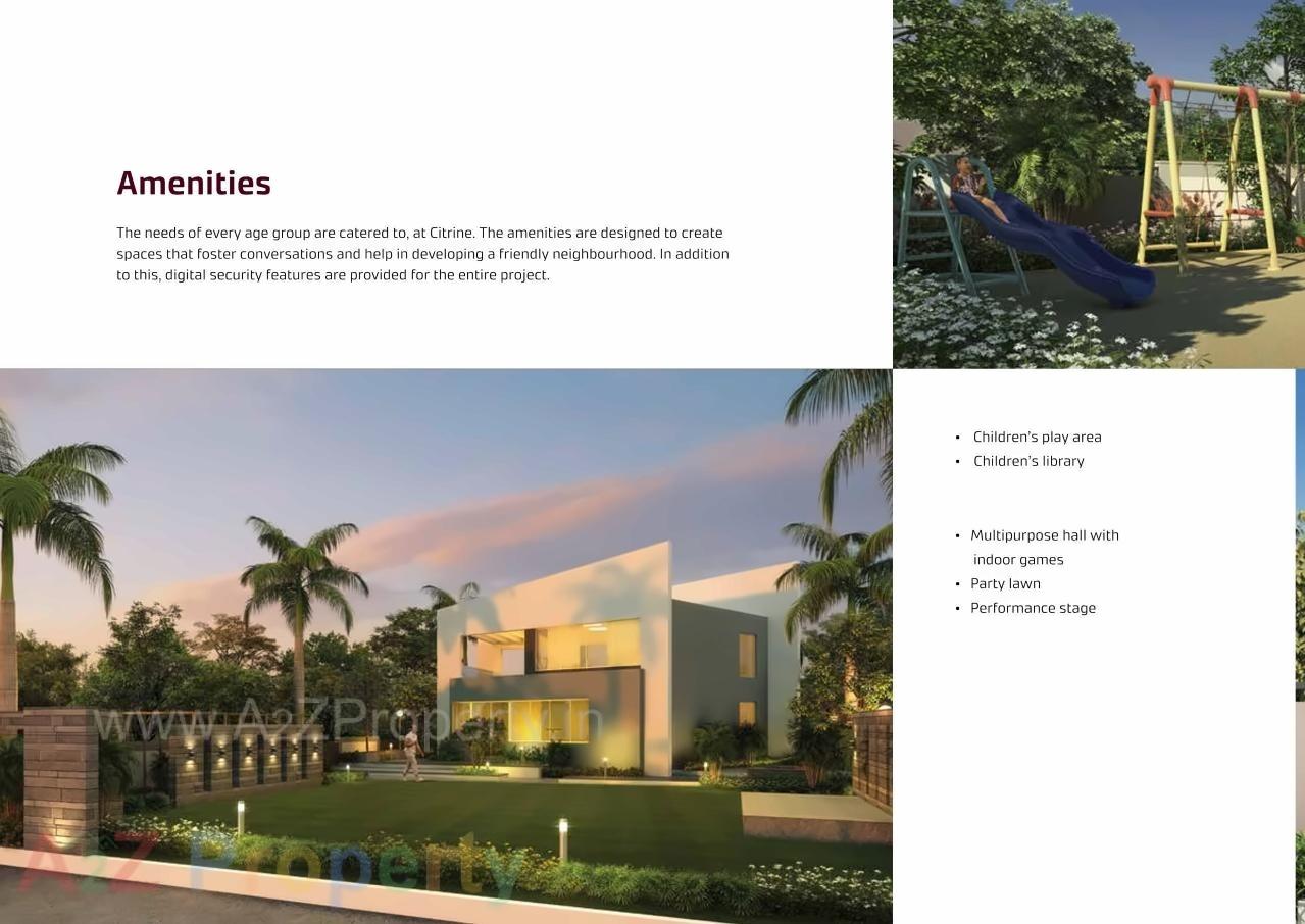 3D Elevation of real estate project Citrine located at Marunji, Pune, Maharashtra