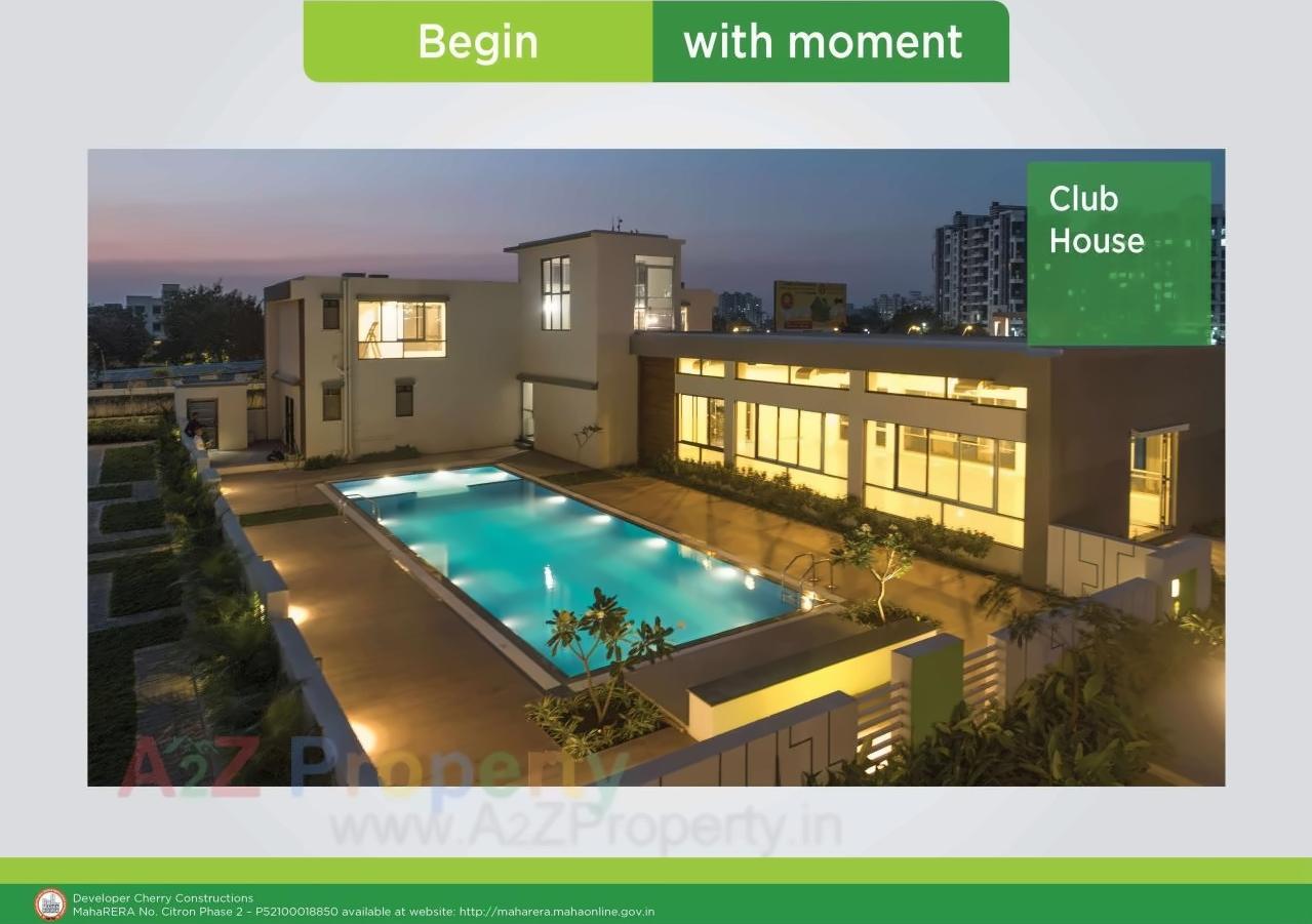 3D Elevation of real estate project Citron located at Wagholi, Pune, Maharashtra