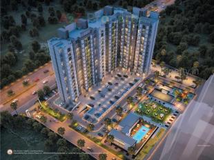 Elevation of real estate project Citron located at Wagholi, Pune, Maharashtra