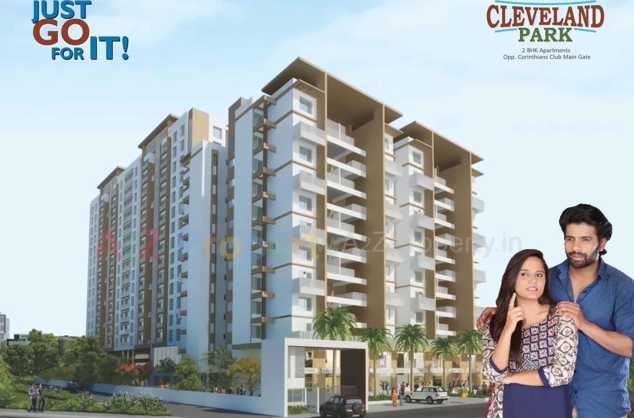 3D Elevation of real estate project Cleveland Park located at Mohammadwadi, Pune, Maharashtra