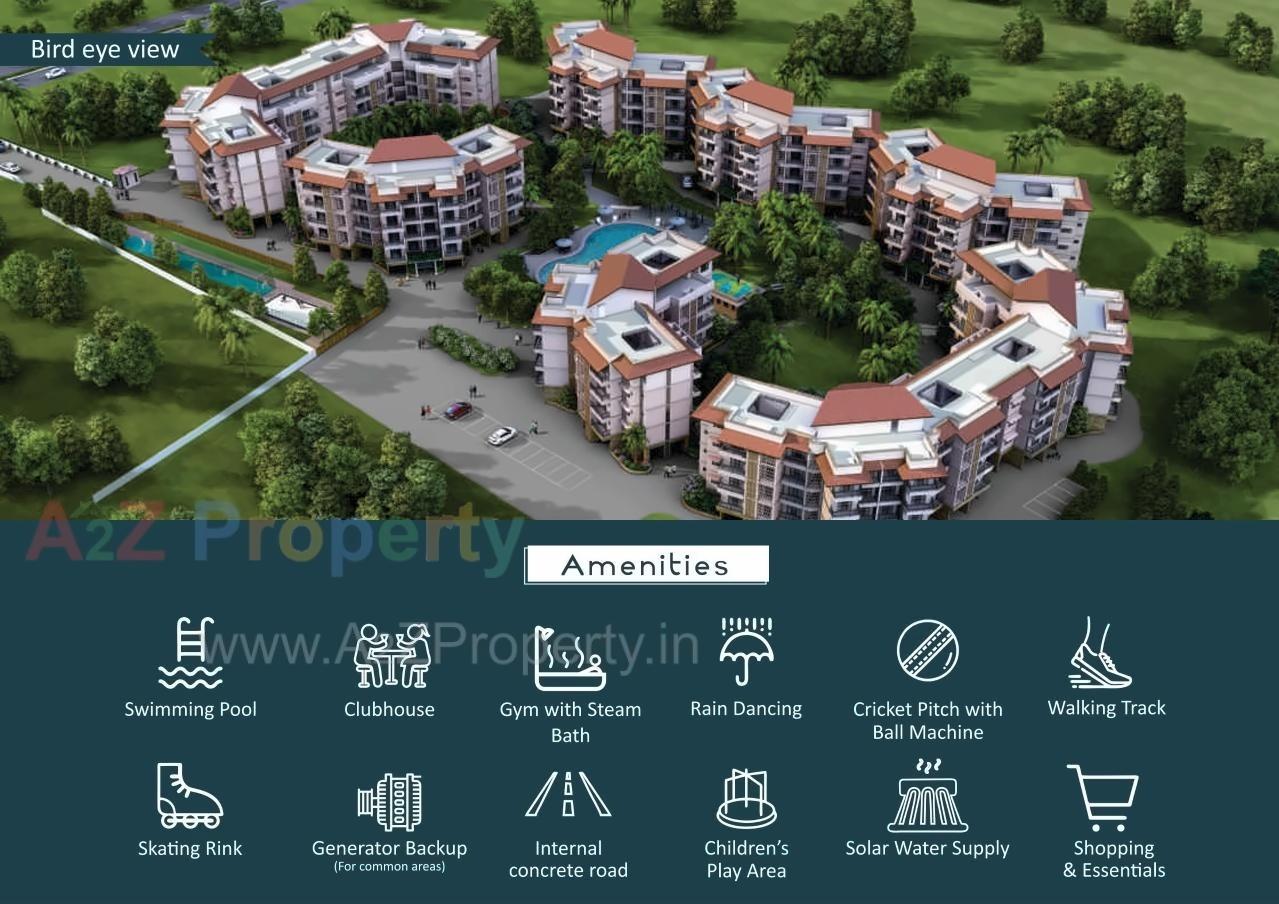 3D Elevation of real estate project Clover Casablanca located at Sate, Pune, Maharashtra