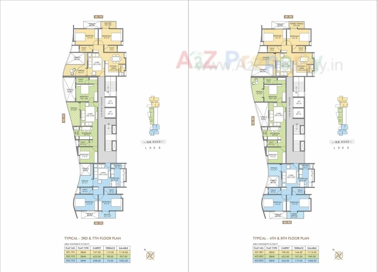 Layout of real estate project Courtyard located at Pashan, Pune, Maharashtra