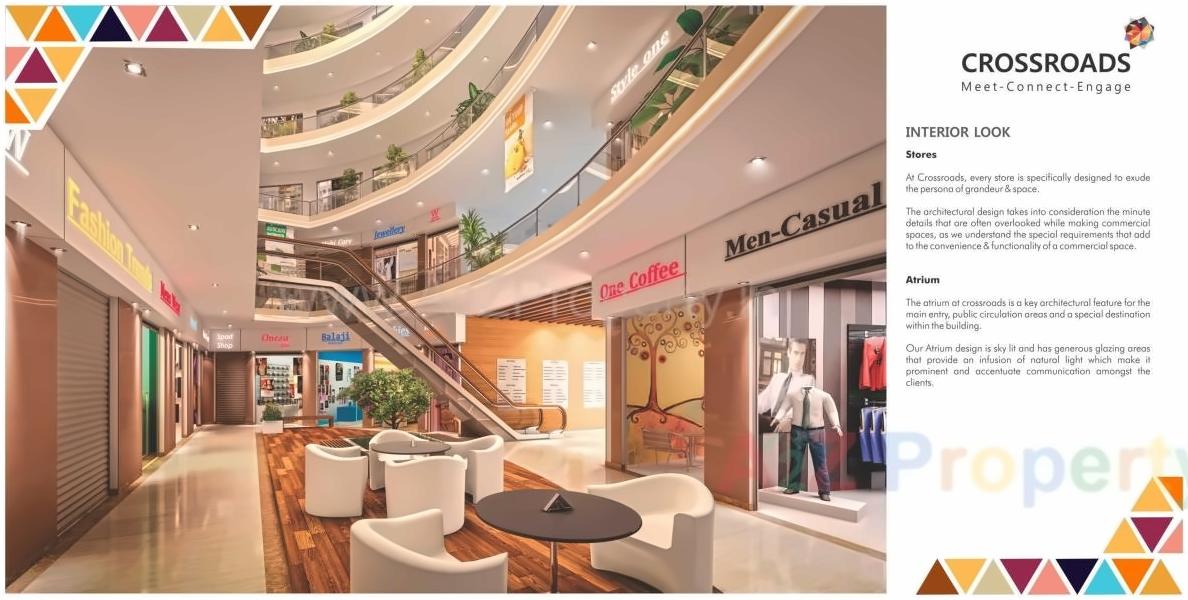 3D Elevation of real estate project Crossroads located at Wakad, Pune, Maharashtra