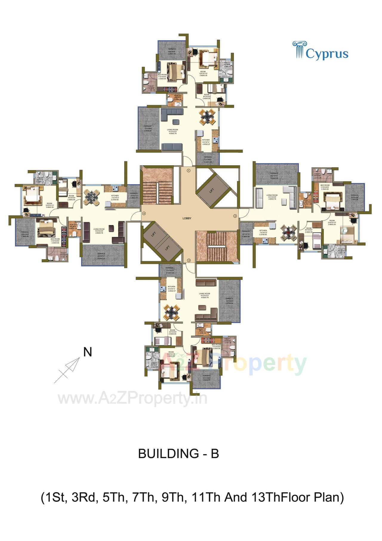 0002 of real estate project Cyprus located at Punawale, Pune, Maharashtra