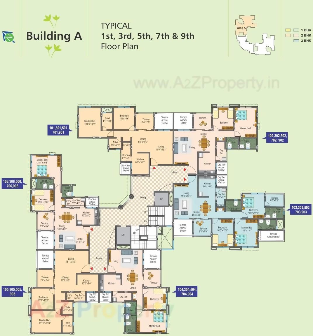 Layout of real estate project D B Ganjave Park located at Pune-m-corp, Pune, Maharashtra