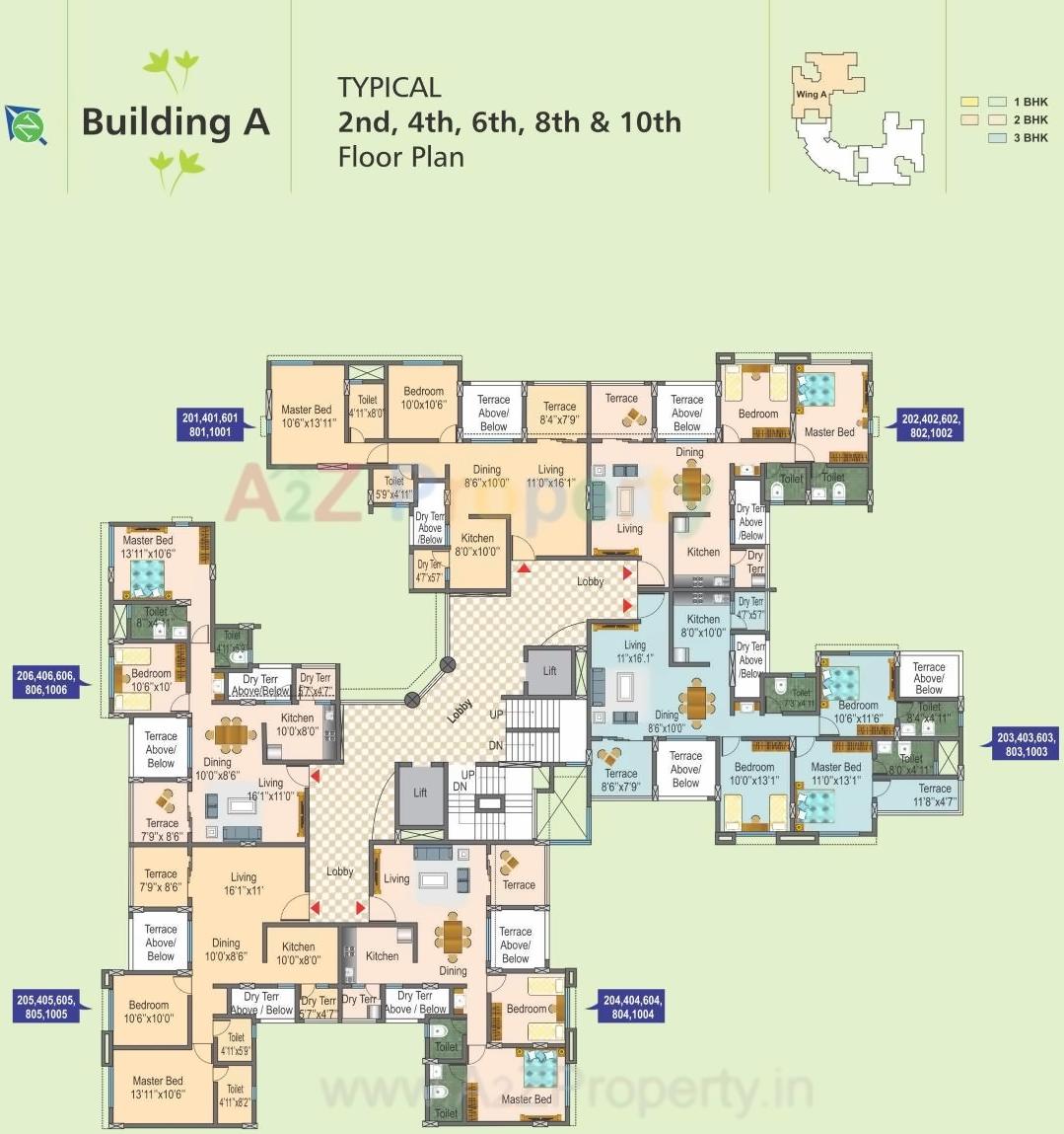 Layout of real estate project D B Ganjave Park located at Pune-m-corp, Pune, Maharashtra