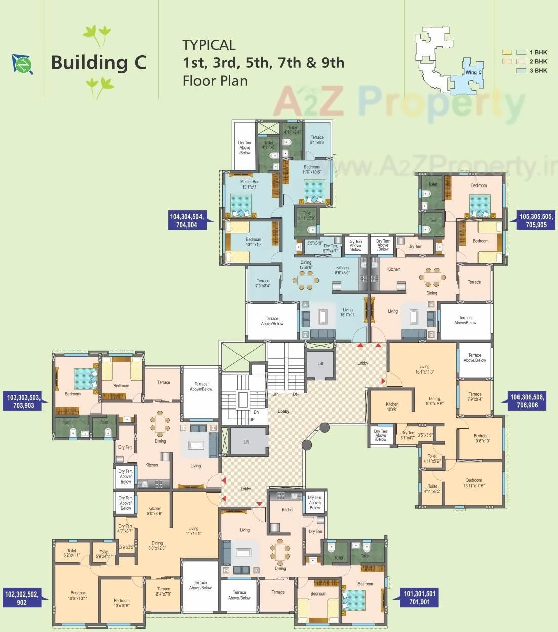 Layout of real estate project D B Ganjave Park located at Pune-m-corp, Pune, Maharashtra