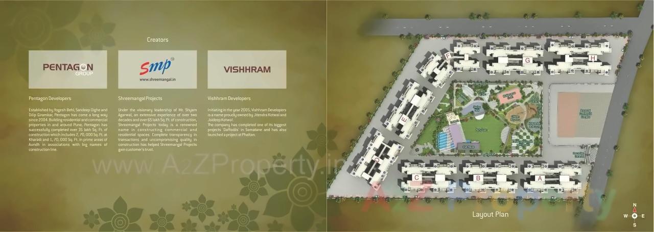  of real estate project Daffodils Avenue located at Somatane, Pune, Maharashtra