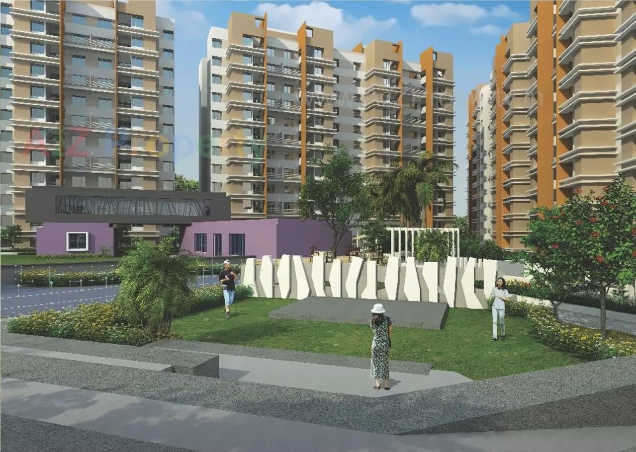 3D Elevation of real estate project Daffodils Avenue located at Somatane, Pune, Maharashtra